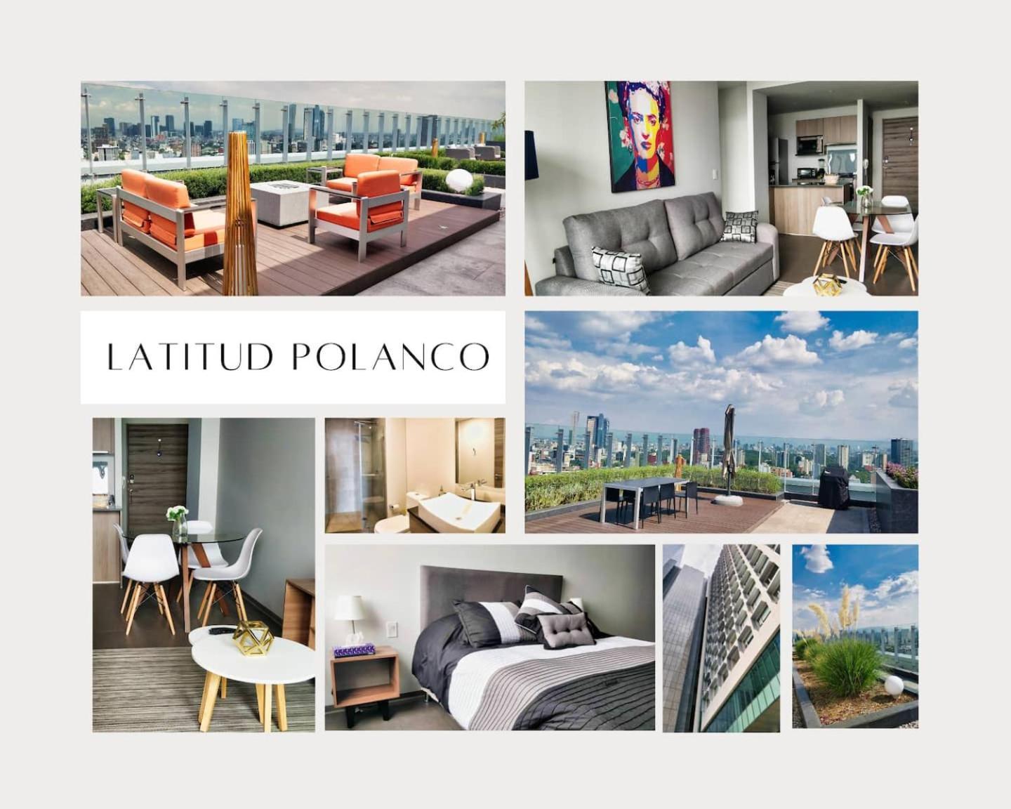 Alluring Views, Luxuriously Appointed In Polanco Мехіко Екстер'єр фото
