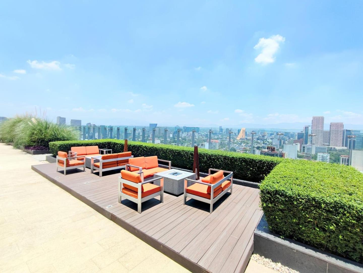 Alluring Views, Luxuriously Appointed In Polanco Мехіко Екстер'єр фото